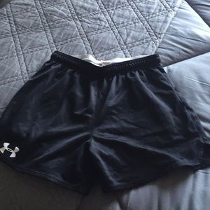 Under Armour soccer/athletic shorts.